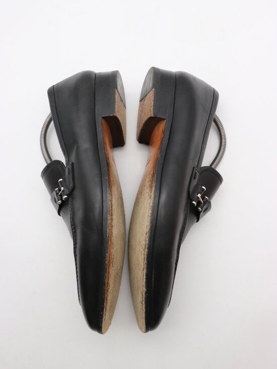 Magnanni Paseo Strap Black Leather Loafers Men\'s 10.5 M Slip On Dress Casual main image 6